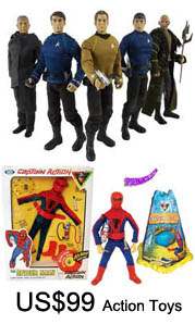 US$99 for Action Toys: Online Shopping with Free Shipping
